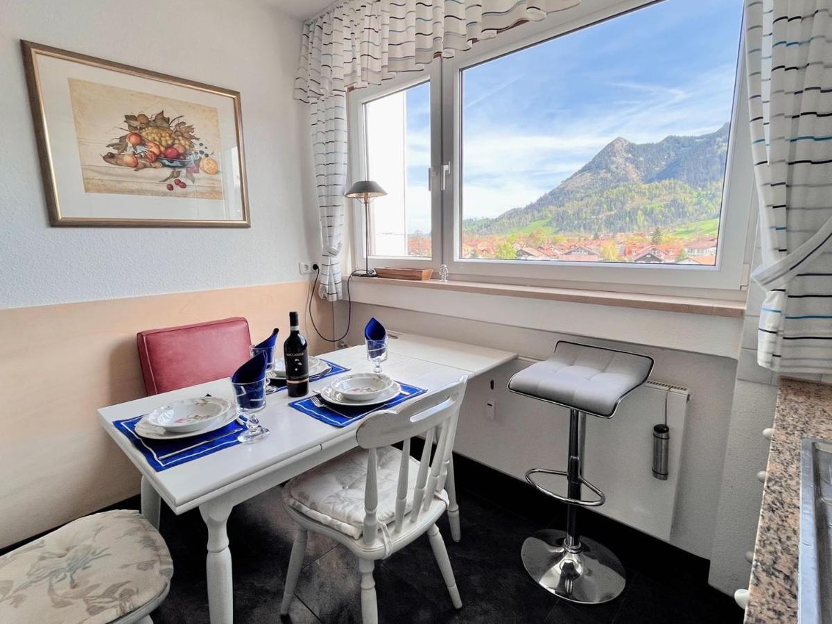 Grosszuegige Wohnung, Bergblick, Vintage Зонтхофен Экстерьер фото