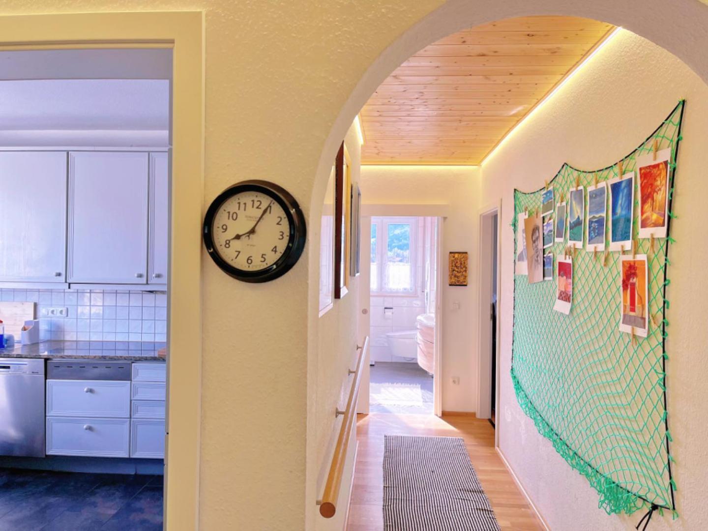 Grosszuegige Wohnung, Bergblick, Vintage Зонтхофен Экстерьер фото